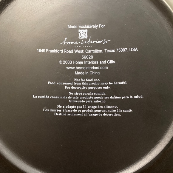 NSF, PENDING SALE. ***Vintage Father Christmas plate CCO DAY SPECIAL - Picture 3 of 3